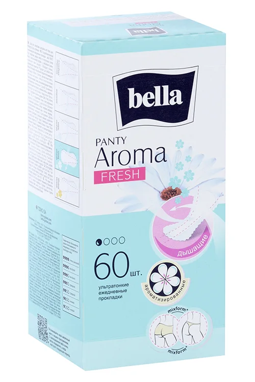 Салфетки Bella Panty aroma fresh ежедневные 60 шт