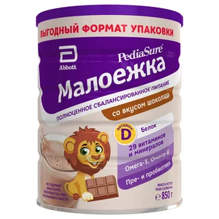 Педиашур малоежка шоколад 850 гр