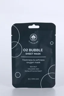 Маска NSC O2 Bubble Sheet ультраочищ пузырьков тканев 25 гр