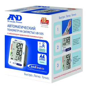 Эй Энд Ди Тонометр Uв-505 Автомат На Запястье