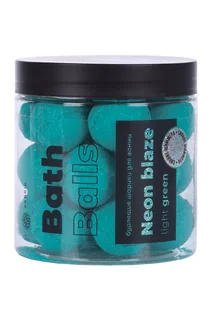 Шарики для ванны бурлящие Neon Blaze Light green 300 гр