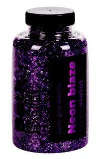 Соль для ванны Neon Blaze Ultra violet 500 гр