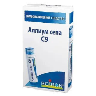 Аллиум Сепа С9 гранулы гомеопатические 4 гр