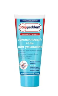 Стоппроблем гель для умывания салициловый 100 мл