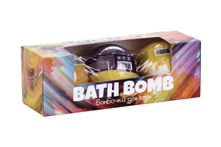 Набор Savonry Bath Bomb бомбочки для ванны маракуйя / банан / дыня 3 шт