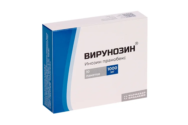 Вирунозин порошок 1000 мг 10 шт