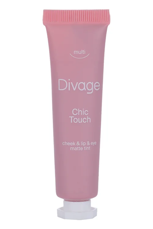 Кремовый тинт Divage Chic Touch Matte Tint для щек губ и глаз тон 01