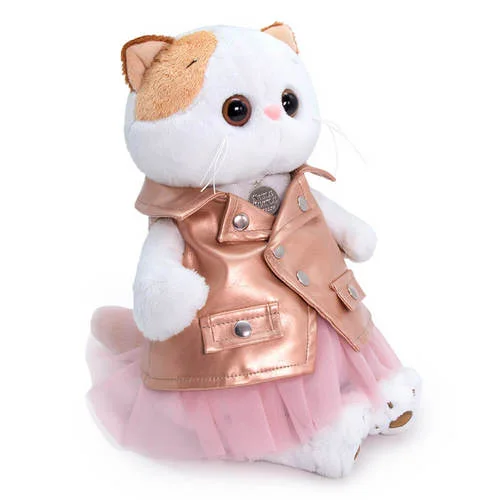 Игрушка Budi Basa Кошечка Ли-Ли в юбке и жилетке мягкая большая