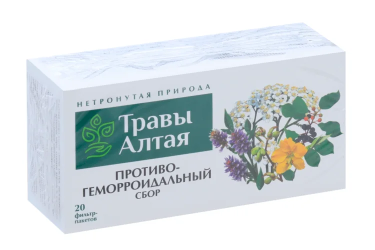 Противогеморроидальный сбор сбор 1.5 г 20 шт