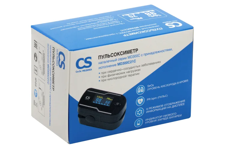 Пульсоксиметр напалечный серии MD300C21C