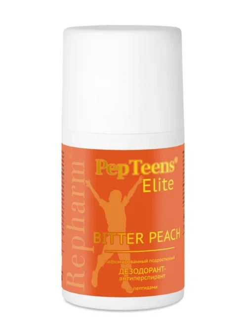 Дезодорант-антиперспирант Repharm PepTeens Elite Bitter Peach 100 гр