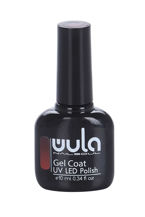 Гель-лак Wula Nailsoul Thermo тон 654 термопереход из темно-вишневого в темно-красный 10 мл