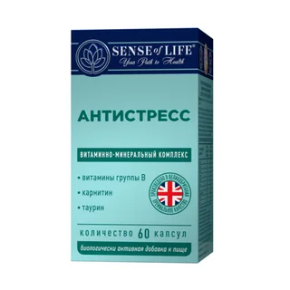 Антистресс Сенсе оф Лайф 60 шт капсулы