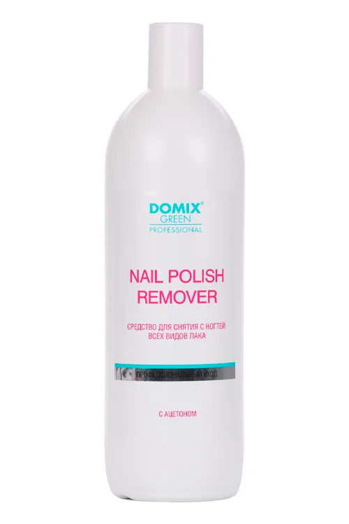 Средство Domix Green Professional для снятия всех видов лака с ацетоном 1 л