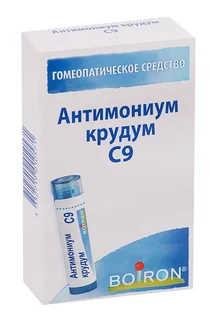Антимониум крудум С9 4 гр гранулы гомеопатические