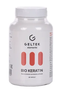 Bio Keratin Geltek 90 шт капсулы
