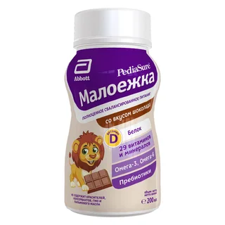 ПедиаШур малоежка шоколад 200 мл
