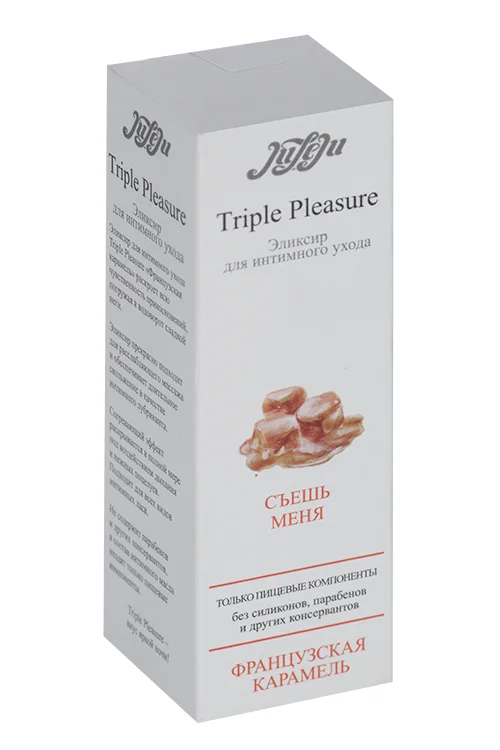 Эликсир для интимного ухода Juleju Triple Pleasure французская карамель 10265juleju 65 гр