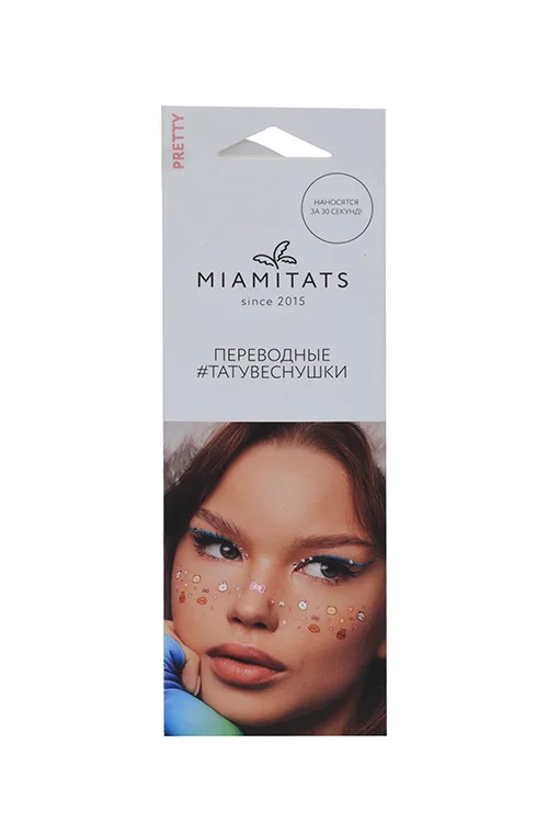 Тату переводные-веснушки Miamitats Pretty однораз (2326)