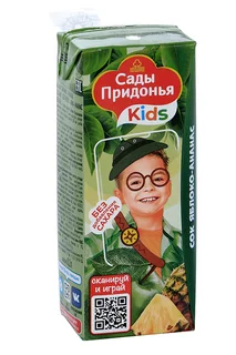 Сок Сады Придонья яблоко / ананас 0,2 л