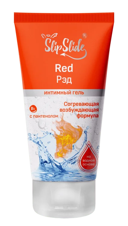 Гель-смазка интим СлипСлайд согревающ / возбуждающ формула (Red) 50 мл