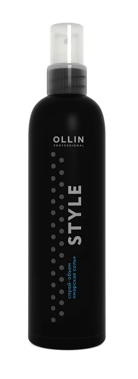 Спрей Ollin Professional Style для эластичной фиксации волос морская соль 250 мл