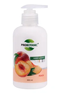 Молочко Probotanic персик для рук / тела 300 мл