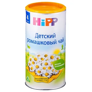 Хипп чай успокаивающий от 4мес 200 гр