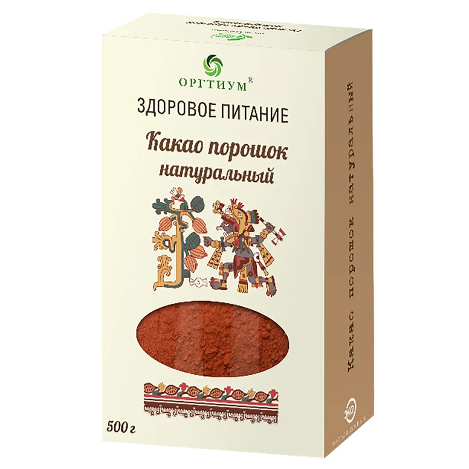 Какао порошок натуральный 500 гр Оргтиум