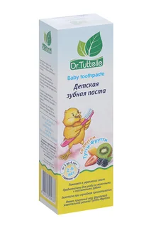 Зубная паста Dr.Tuttelle дет Тутти-Фрутти от 2-6 лет 75 мл