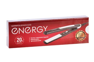 Выпрямитель Energy EN-850 20 Вт керамическое покрытие 22×85 мм до 220°С черный