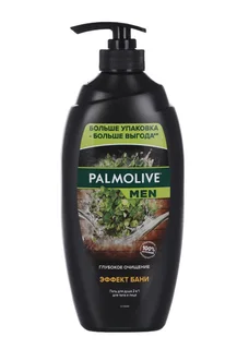 Гель для душа Palmolive Men Эффект Бани Глубокое Очищение 2 в 1 750 мл
