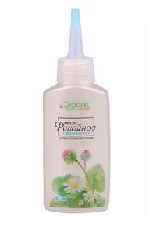 Масло Organic Labs репейное для волос с ромашкой, 90 мл