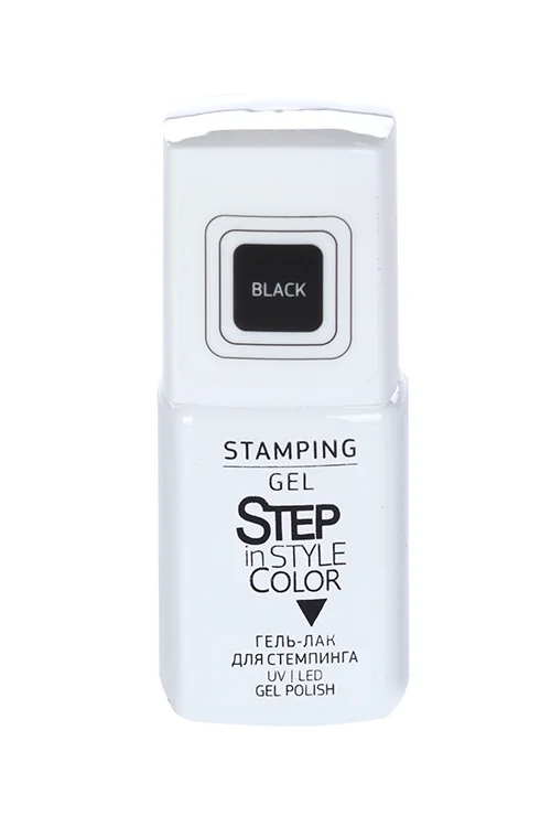 Гель-лак Step in style для ногтей стемпинг Black 11 мл