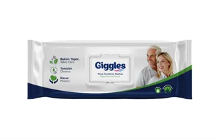Влажные салфетки Giggles для тела 50 шт