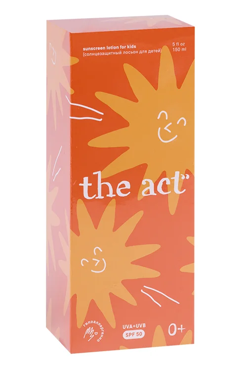 Лосьон The Act Солнцезащитный SPF 50 для детей 150 мл