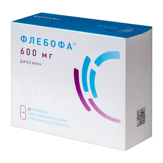 Флебофа таблетки 600 мг 60 шт