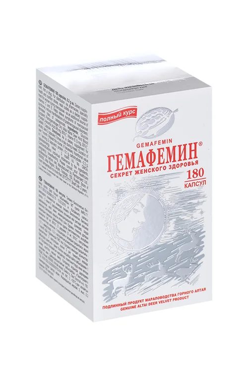 Гемафемин 180 шт капсулы