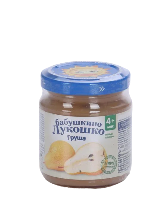 Пюре Бабушкино Лукошко из груш 100 гр