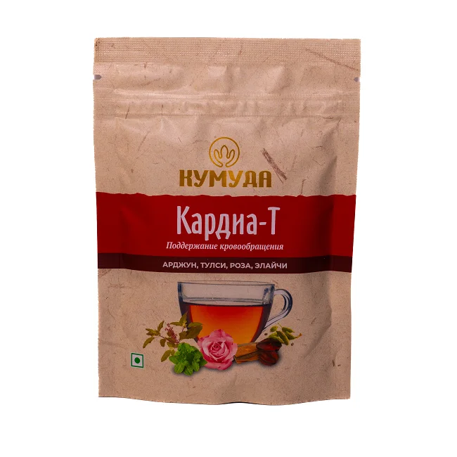 Чайный напиток Kumuda Кардиа-Т гранулированный (нормализация кровообращения) 50 гр
