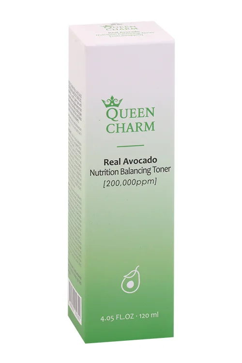 Тонер Queen Charm с маслом авокадо 20% для лица, 120 мл