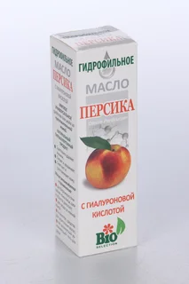 Масло Персика гидрофильное с гиалуроновой кислотой 100 мл