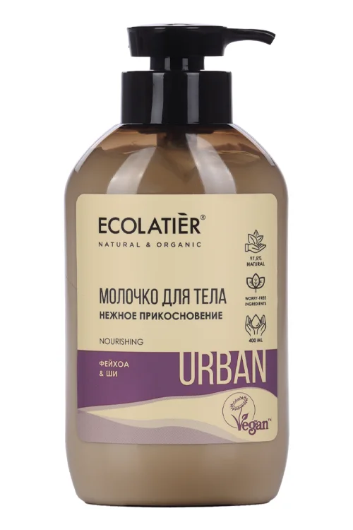 Молочко для тела Нежное прикосновение фейхоа & ши 400 мл Ecolatier