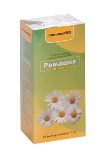 Чайный напиток Ромашка аптечная 1,5 гр 20 шт ф/п