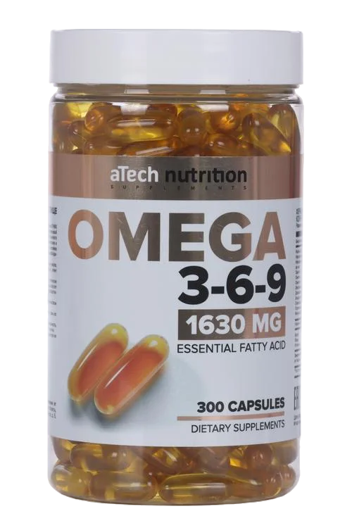 Добавка aTech Nutrition Omega 3-6-9 300 шт капсулы