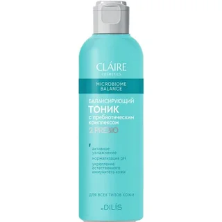 Тоник Claire Cosmetics Microbiome Balance балансирующий для лица 200 мл