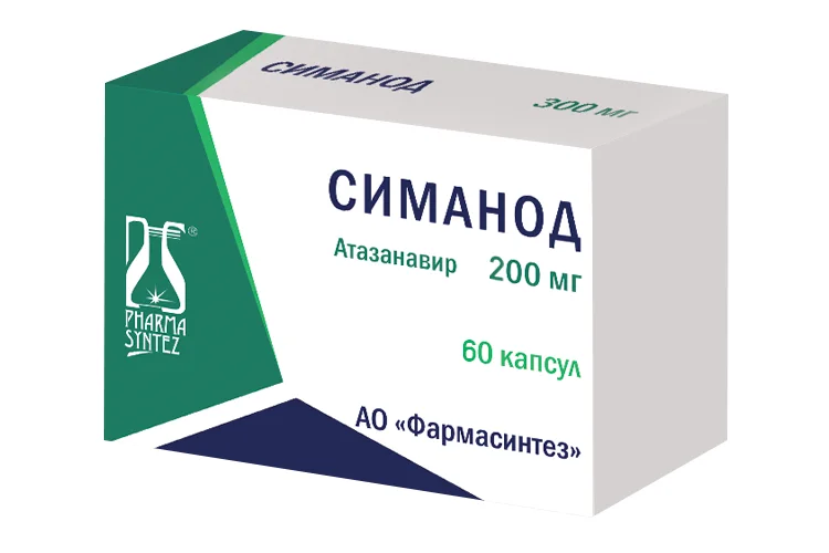 Симанод капсулы 200 мг 60 шт