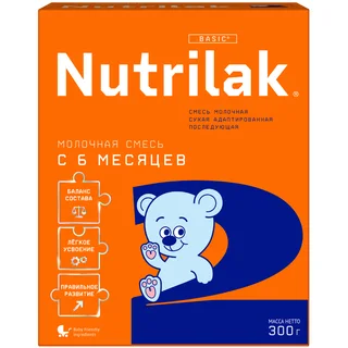 Нутрилак 2 смесь молочная 6-12 мес 300 гр