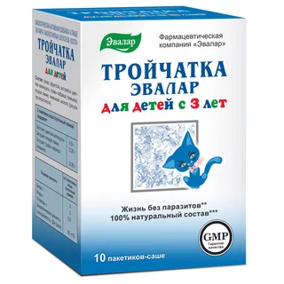 Тройчатка Эвалар для детей саше 3,6 гр 10 шт