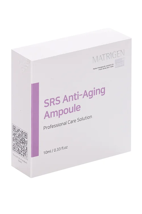 Сыворотка Matrigen SRS Anti-aging для мезотерапии лица руками / аппаратом 10 мл ампулы